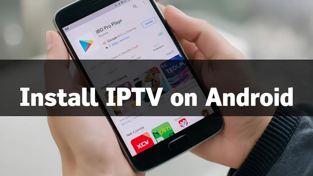 Install IPTV on Android